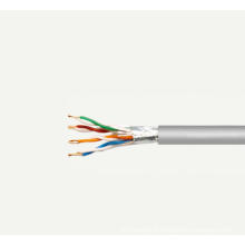 Cat5e Foil Blinded FTP Cable pour Internet Ethernet PVC Jacket